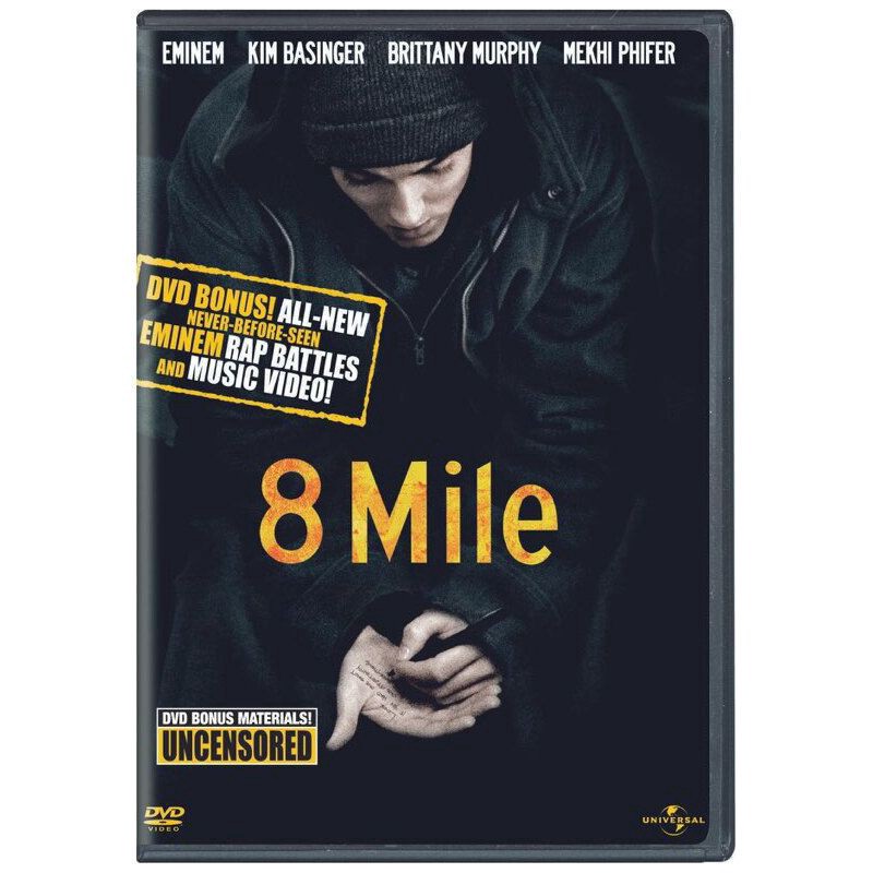 slide 1 of 1, Universal Home Video 8 Mile (Uncensored Bonus Features) (DVD), 1 ct