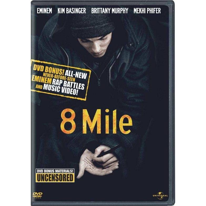 slide 1 of 1, 8 Mile DVD, 1 ct