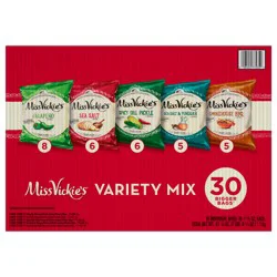 Miss Vickie's Kettle Cooked Potato Chips Variety Mix 1 3/8 Oz, 30 Count