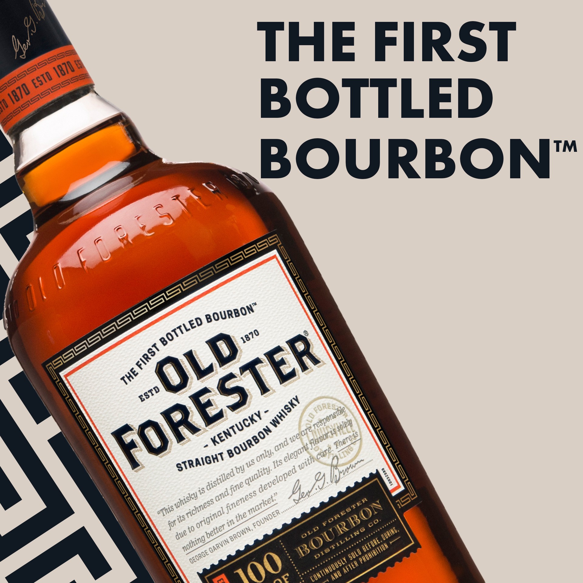 slide 7 of 9, Old Forester 100 Proof Kentucky Straight Bourbon Whisky, 750 mL Bottle, 100 Proof, 750 ml