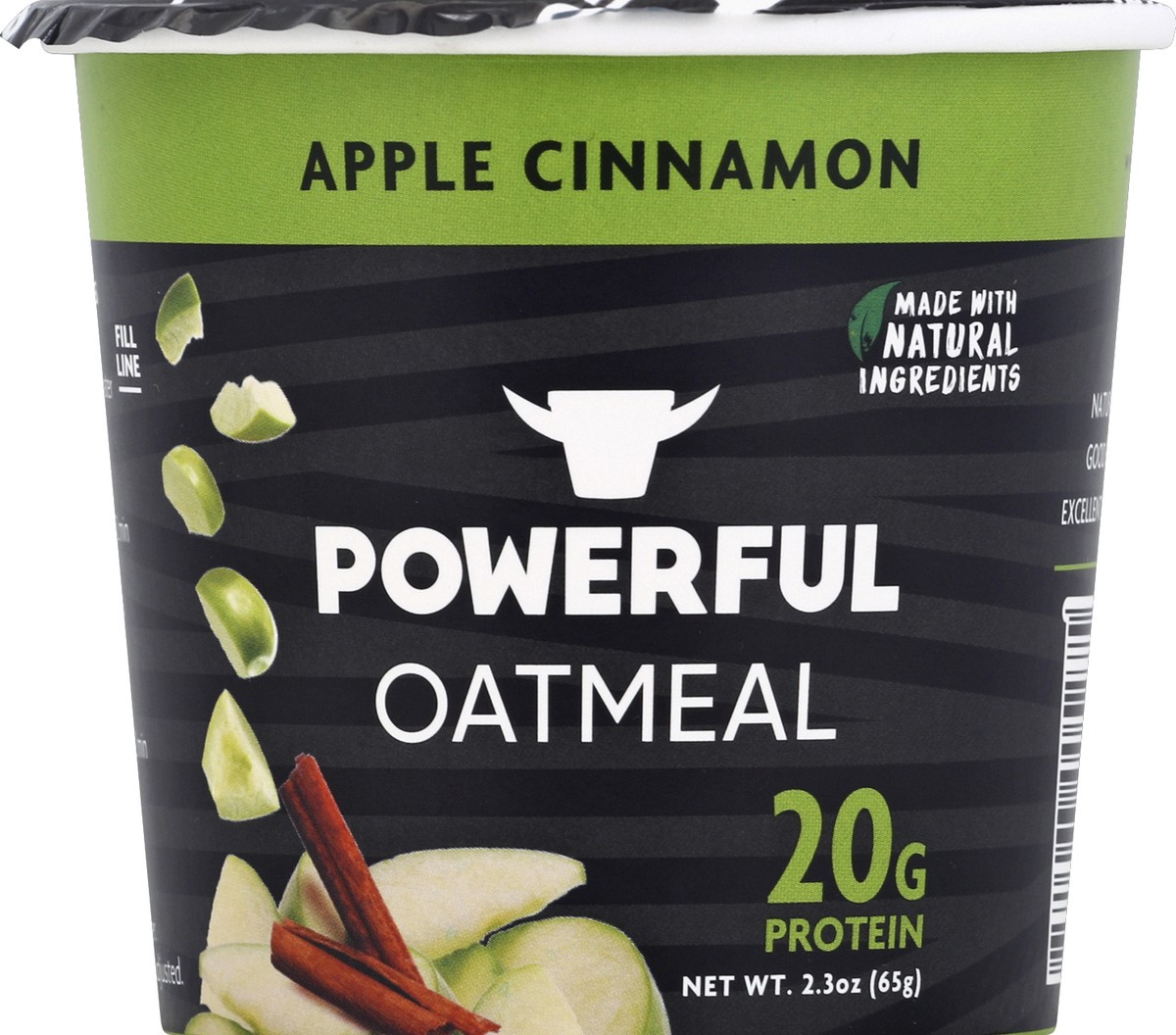 slide 3 of 3, Powerful Apple Cinnamon Oatmeal, 2.29 oz