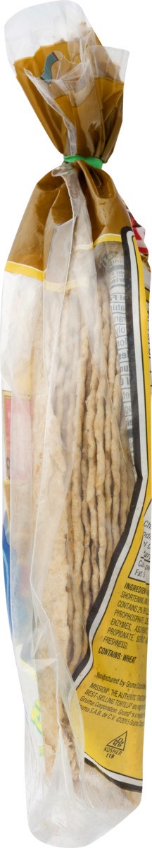 slide 3 of 9, Mission Fajita Whole Wheat Tortillas, 16 Count, 16 ct