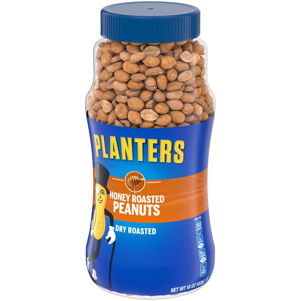 slide 3 of 11, Planters Honey Roasted Peanuts,Jar, 16 oz