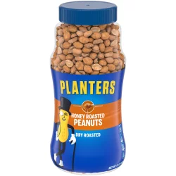 Planters Honey Roasted Peanuts,Jar