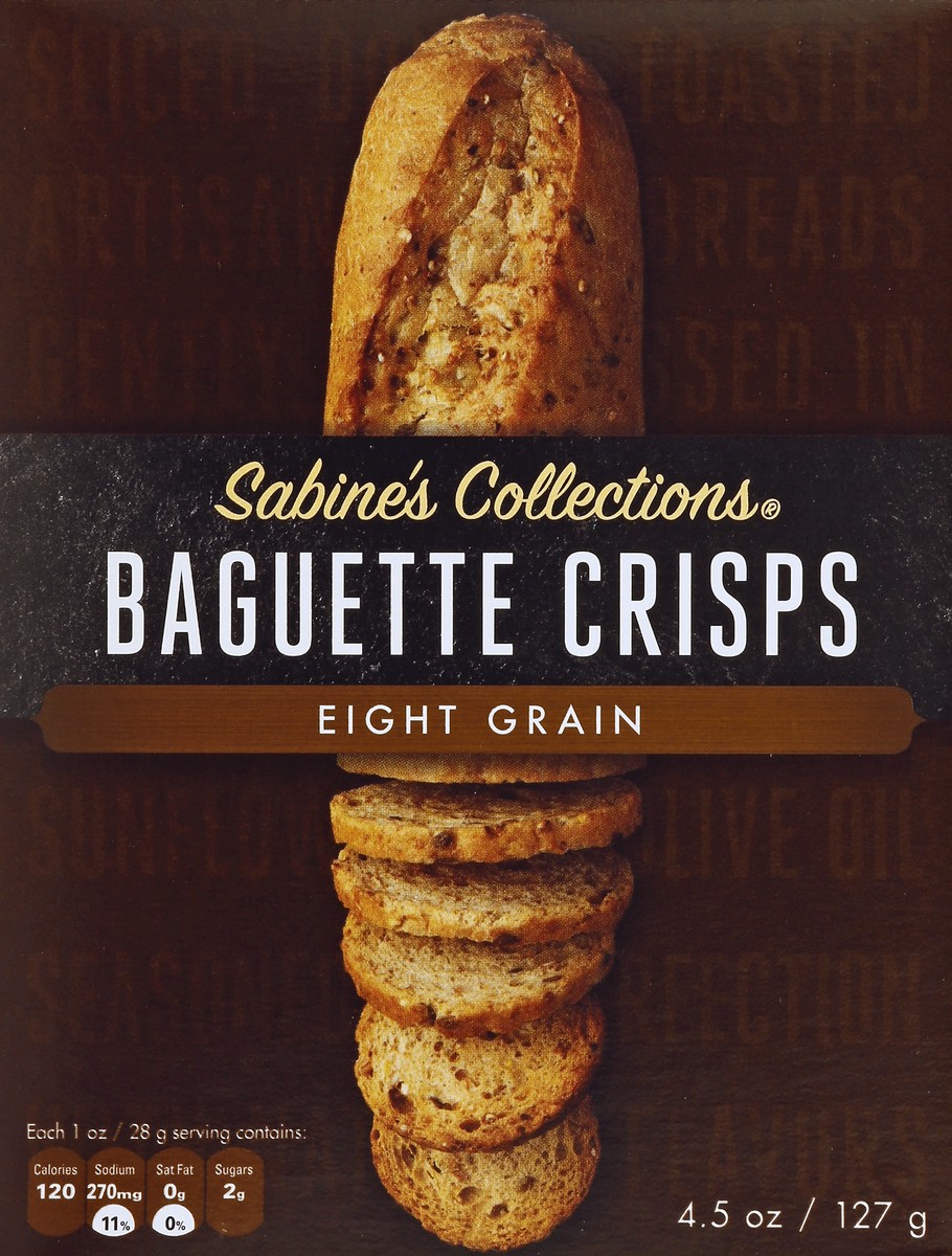 slide 4 of 4, Sabine's Collections Baguette Crisps 4.5 oz, 4.5 oz