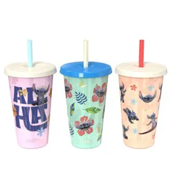 Zak! Stitch Live Action Color Change Plastic Tumbler