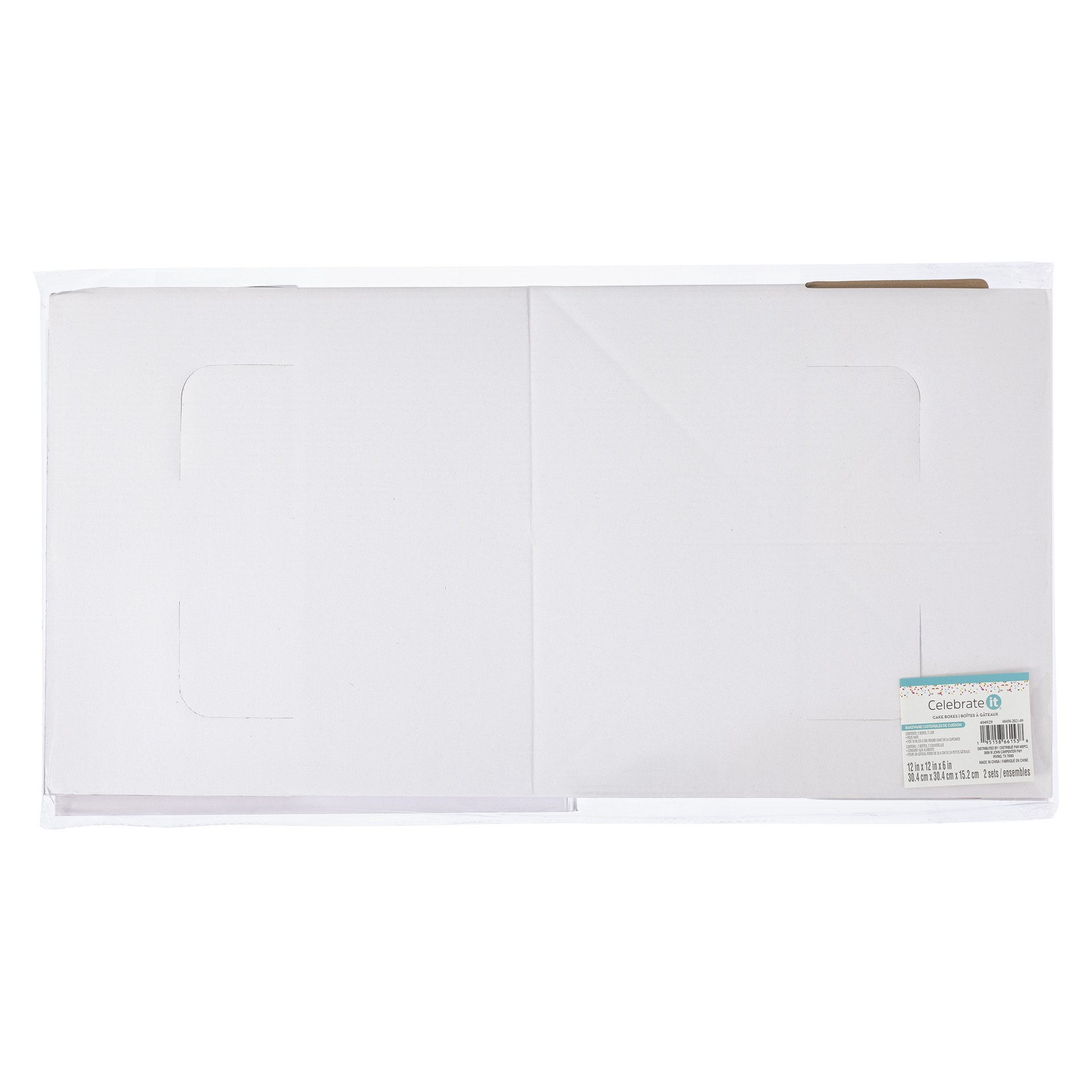 slide 4 of 5, 12" X 12" Cake Boxes By Celebrate It, 12 in x 12 in
