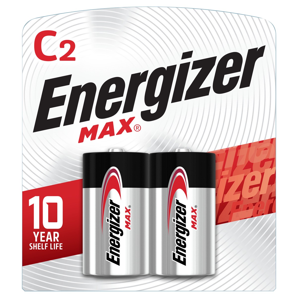 slide 1 of 3, Energizer MAX C Battery 2 pack, 2 ct