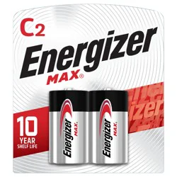Energizer MAX C Battery 2 pack
