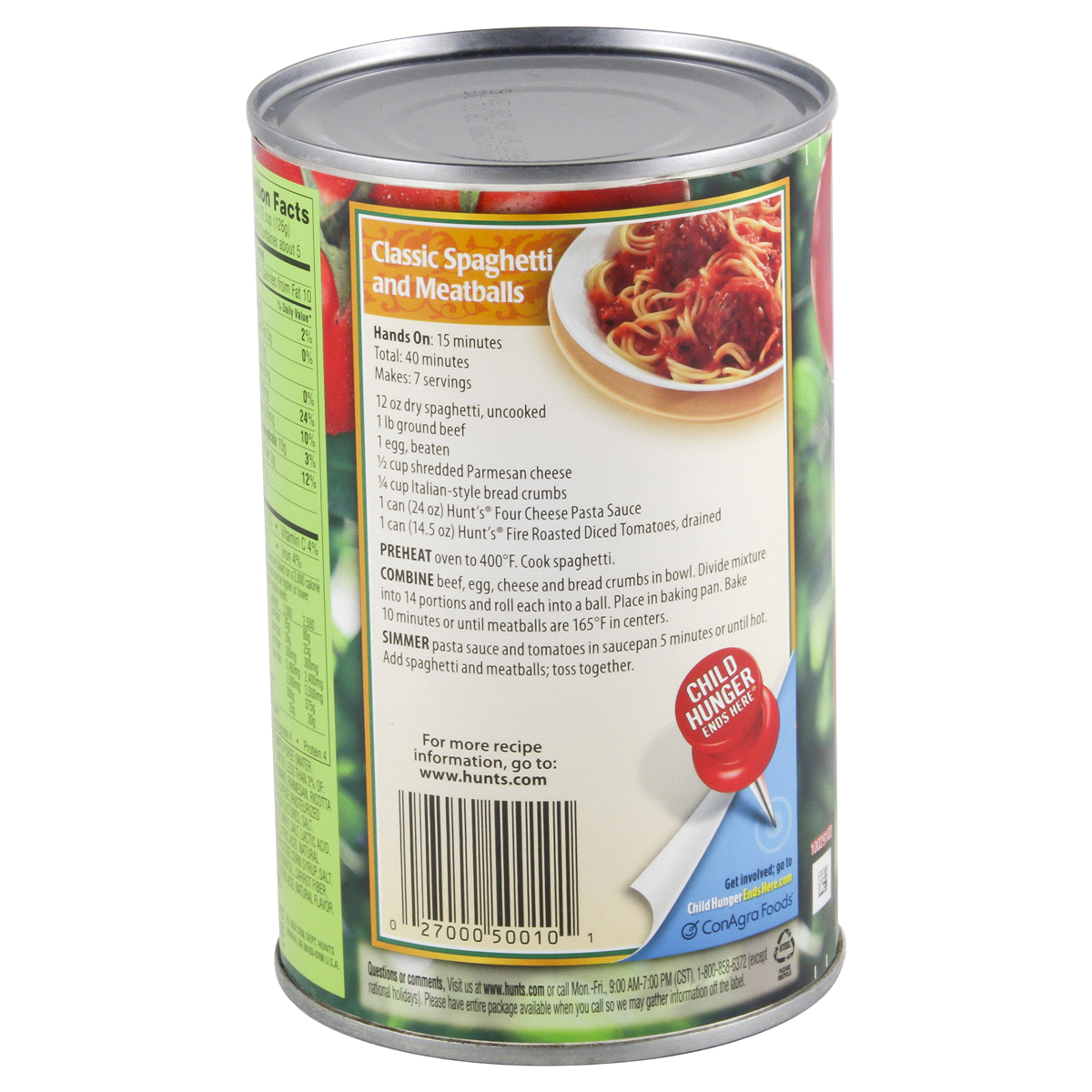 slide 3 of 4, Hunt's Premium Pasta Sauce 24 oz, 24 oz