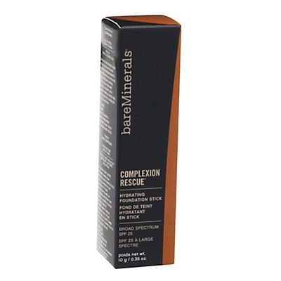 slide 1 of 1, bareMinerals Complexion Rescue Foundation Stick SPF 25 Cinnamon, 0.35 oz