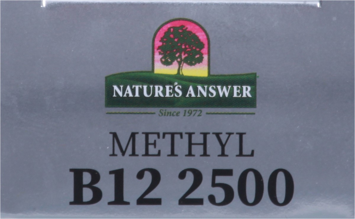 slide 2 of 9, Nature's Answer 2500 Methyl Liquid Spray Great Tasting Raspberry Vitamin B12 1 fl oz, 1 fl oz