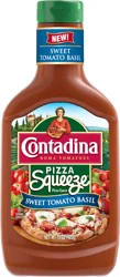 Contadina Squeeze Sweet Tomato Basil Pizza Sauce 15 oz
