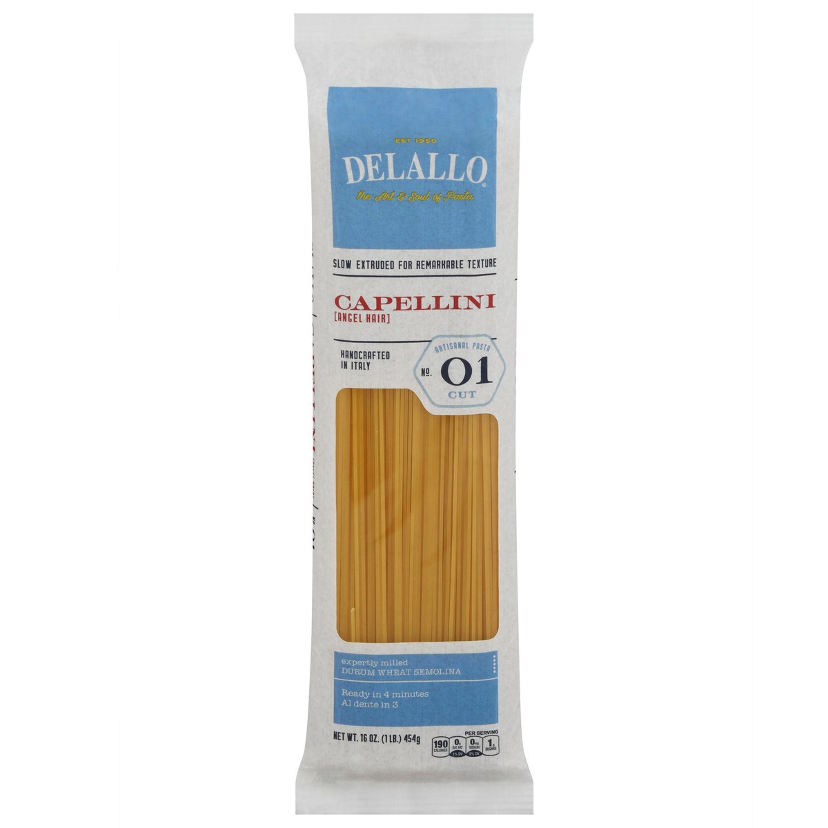 slide 1 of 1, DeLallo No. 1 Capellini Pasta, 16 oz