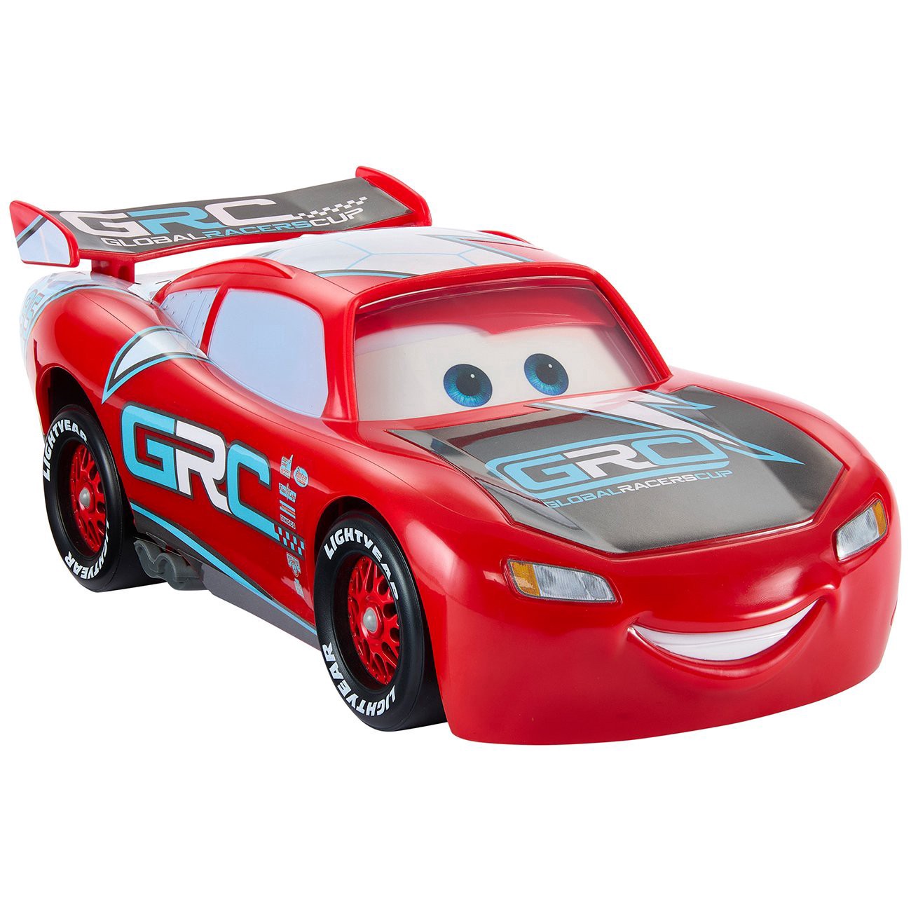 slide 1 of 1, Mattel Disney Pixar Cars Drift & Race Lightning Mcqueen RC Car, 1 ct