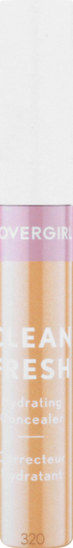 slide 1 of 1, Covergirl Clean Fresh Concealer, Hydrating, Fair 320, 0.23 fl oz