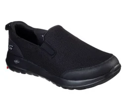Skechers Men's Go Walk Max Clinched Shoes, Black, Size 13 Wide