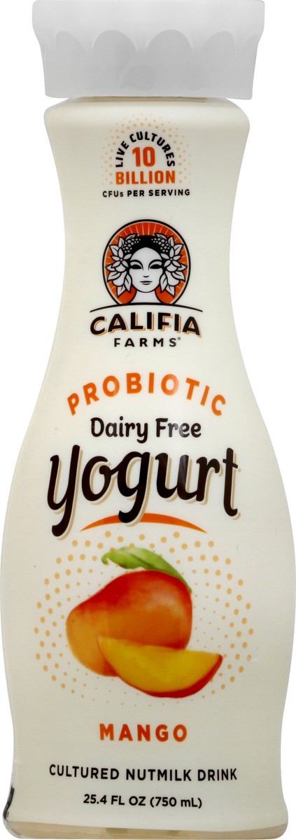 slide 4 of 11, Califia Farms Probiotic Dairy Free Mango Yogurt 25.4 oz, 25.4 fl oz