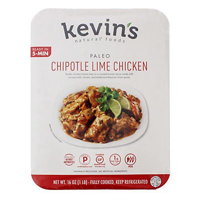 slide 1 of 1, Kevin's Chipotle Lime Chicken, 16 oz