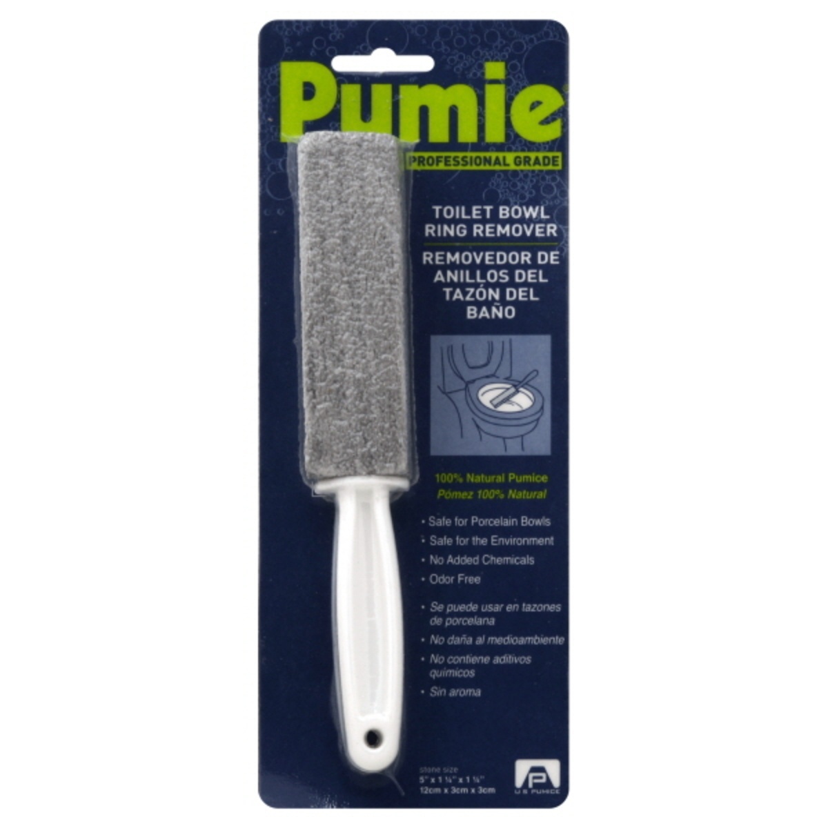 slide 1 of 1, Pumie Professional Grade Toilet Bowl Ring Remover, 1 ct