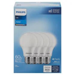 Philips Daylight 9-Watt (60-Watt) A19 Medium Base Led Light Bulbs
