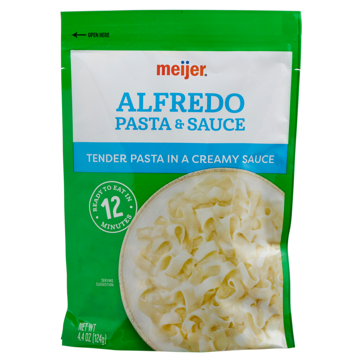 slide 1 of 2, Meijer Alfredo Pasta & Sauce, 4.4 oz