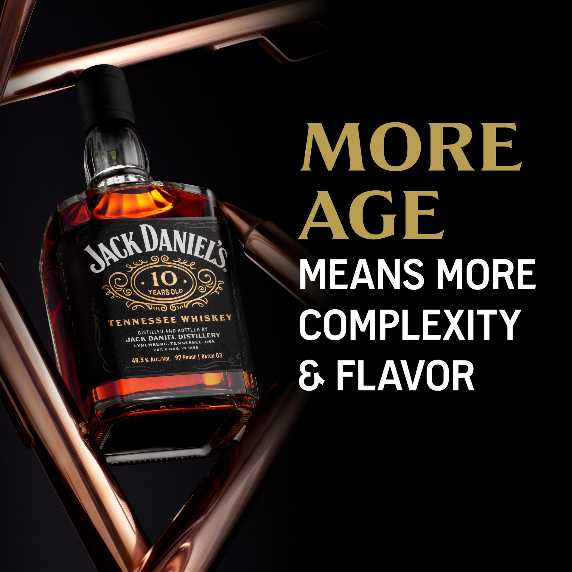 slide 2 of 7, Jack Daniel's Jack Daniel''s 10-Years-Old Tennessee Whiskey Batch 4 700mL 97 Proof, 700 ml
