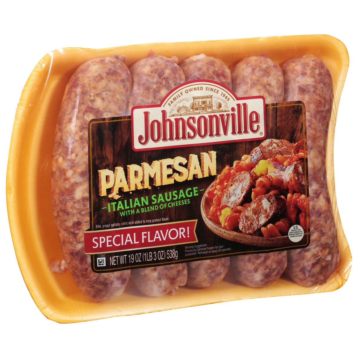 slide 8 of 13, Johnsonville Italian Sausage 19 oz, 19 oz