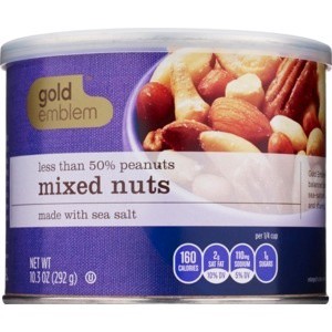 slide 1 of 1, CVS Gold Emblem Mixed Nuts, 10.3 oz