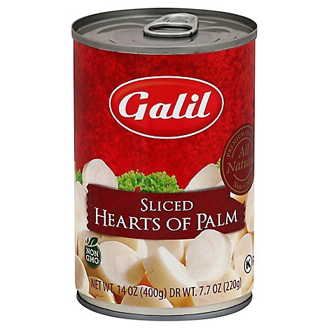 slide 1 of 1, Galil Sliced Hearts Of Palm Canned, 14 oz