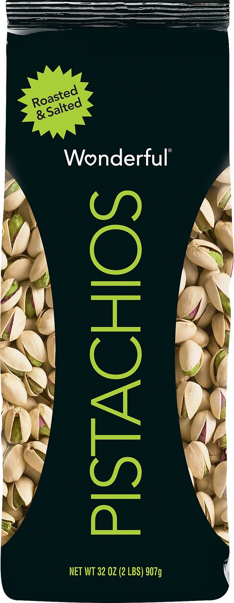 slide 6 of 7, Wonderful Pistachios Roasted & Salted Pistachios 32 oz, 32 oz