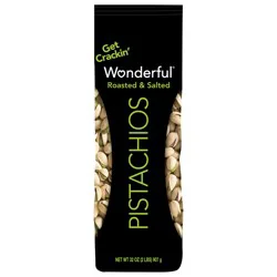Wonderful Pistachios, In Shell Roasted & Salted Nuts, 32 Ounce Bag