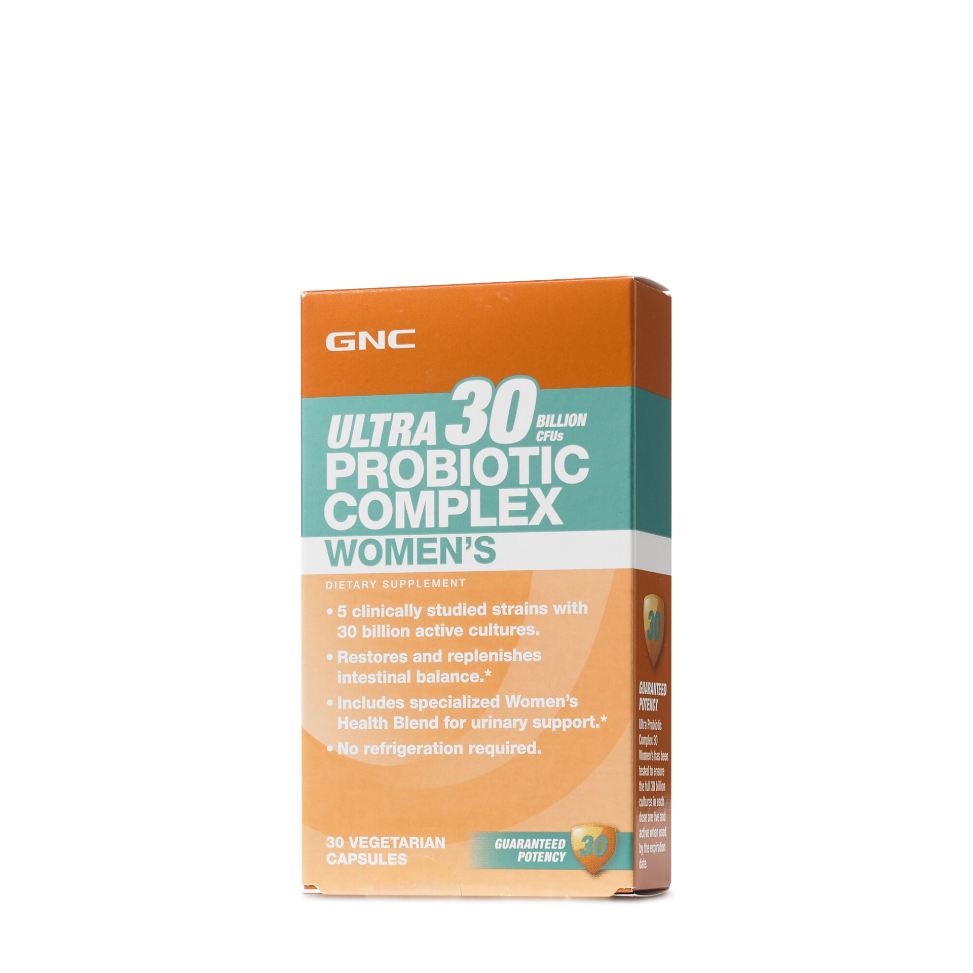 slide 1 of 1, GNC Ultra Probiotic Complex 30 BILLION CFUs Women's, 30 ct