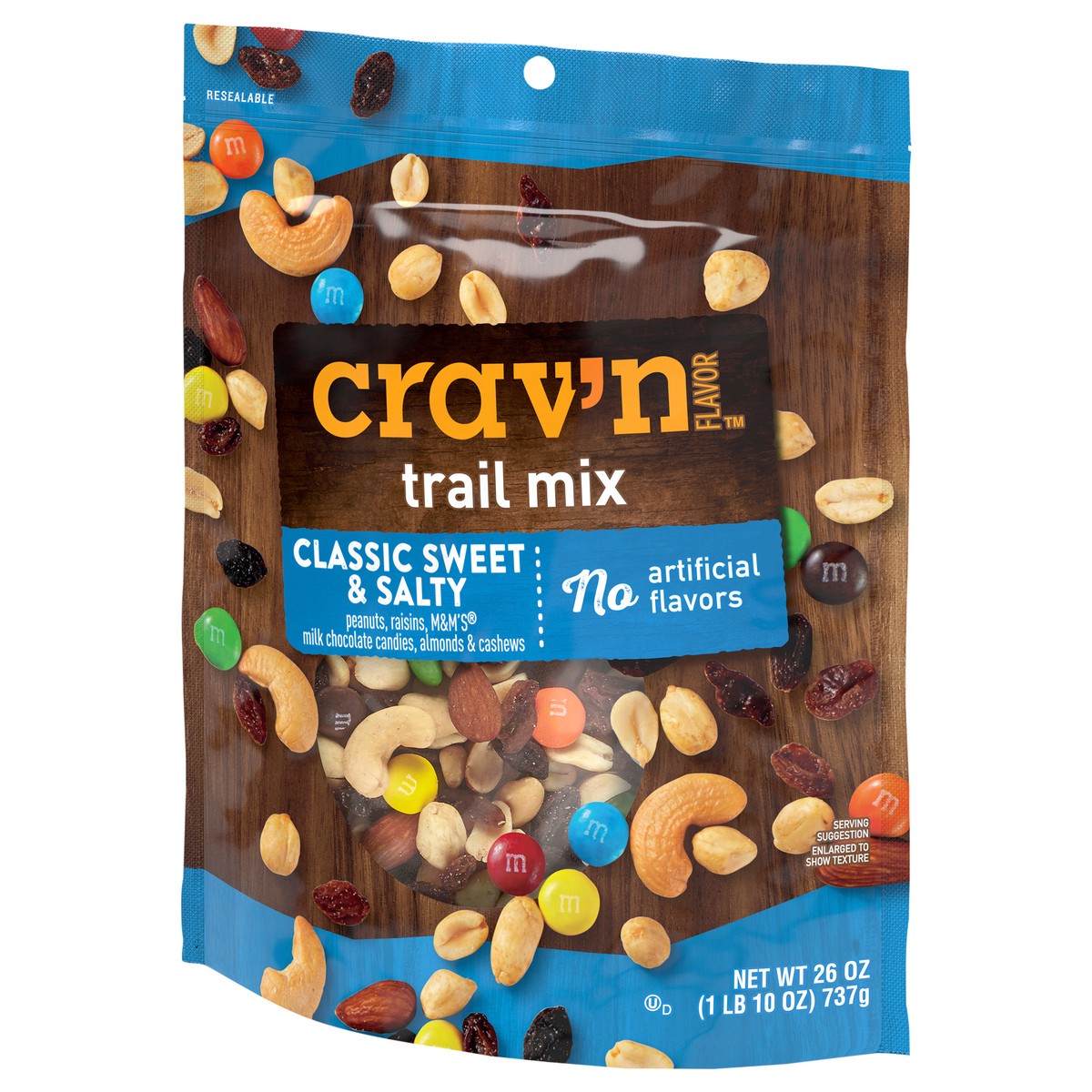 slide 4 of 4, Crav'n Trail Mx Classic, 26 oz