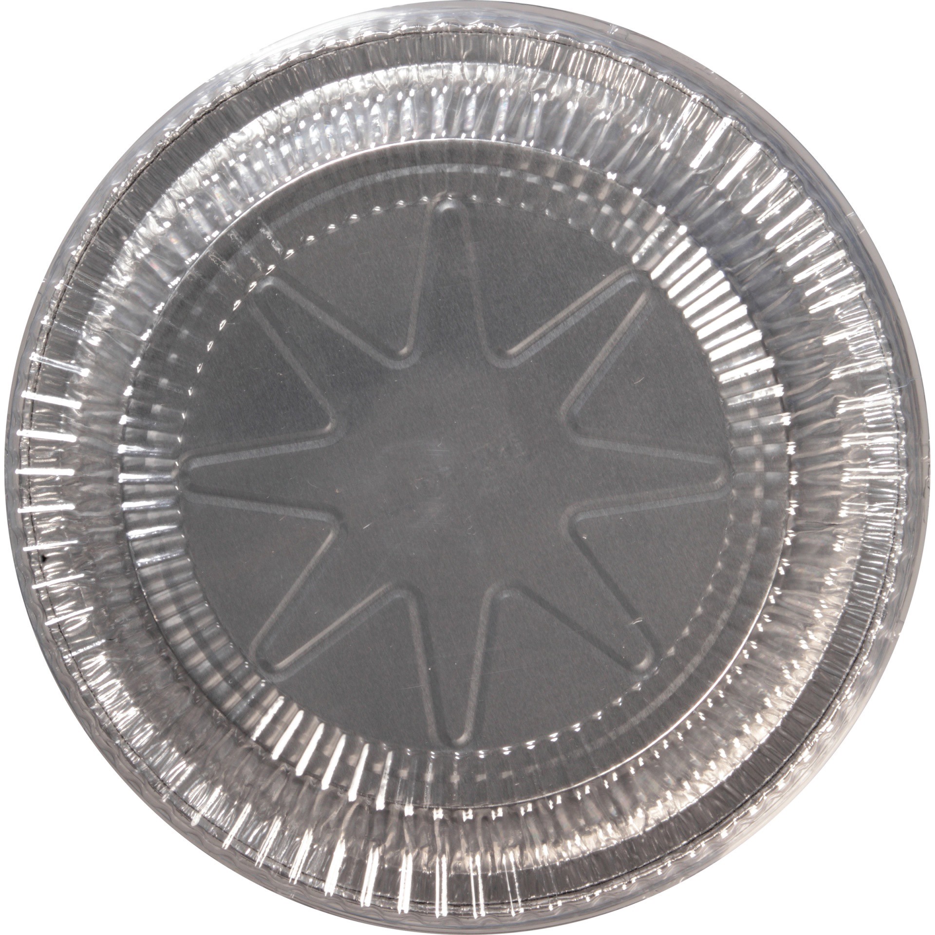 slide 4 of 4, EZ Foil 8-3/4 in. x 1-9/64 in. Pie Pans with Lids 2 ct Pack, 2 ct