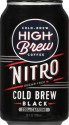 High Brew Coffee Cold-Brew Nitro Sugar Free Black Coffee - 10 oz