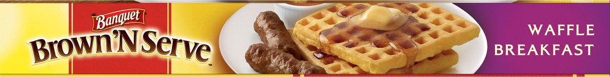 slide 8 of 9, Banquet Brown 'N Serve Waffle Breakfast 5.32 oz, 5.32 oz