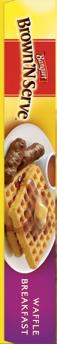 slide 4 of 9, Banquet Brown 'N Serve Waffle Breakfast 5.32 oz, 5.32 oz