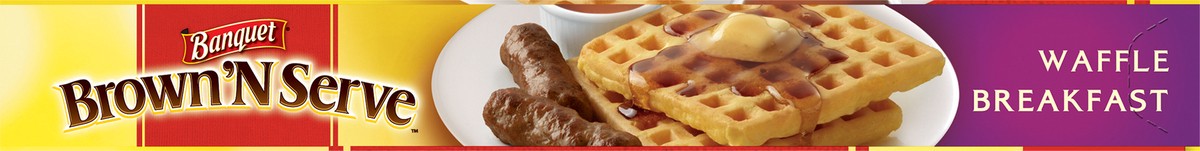 slide 6 of 9, Banquet Brown 'N Serve Waffle Breakfast 5.32 oz, 5.32 oz