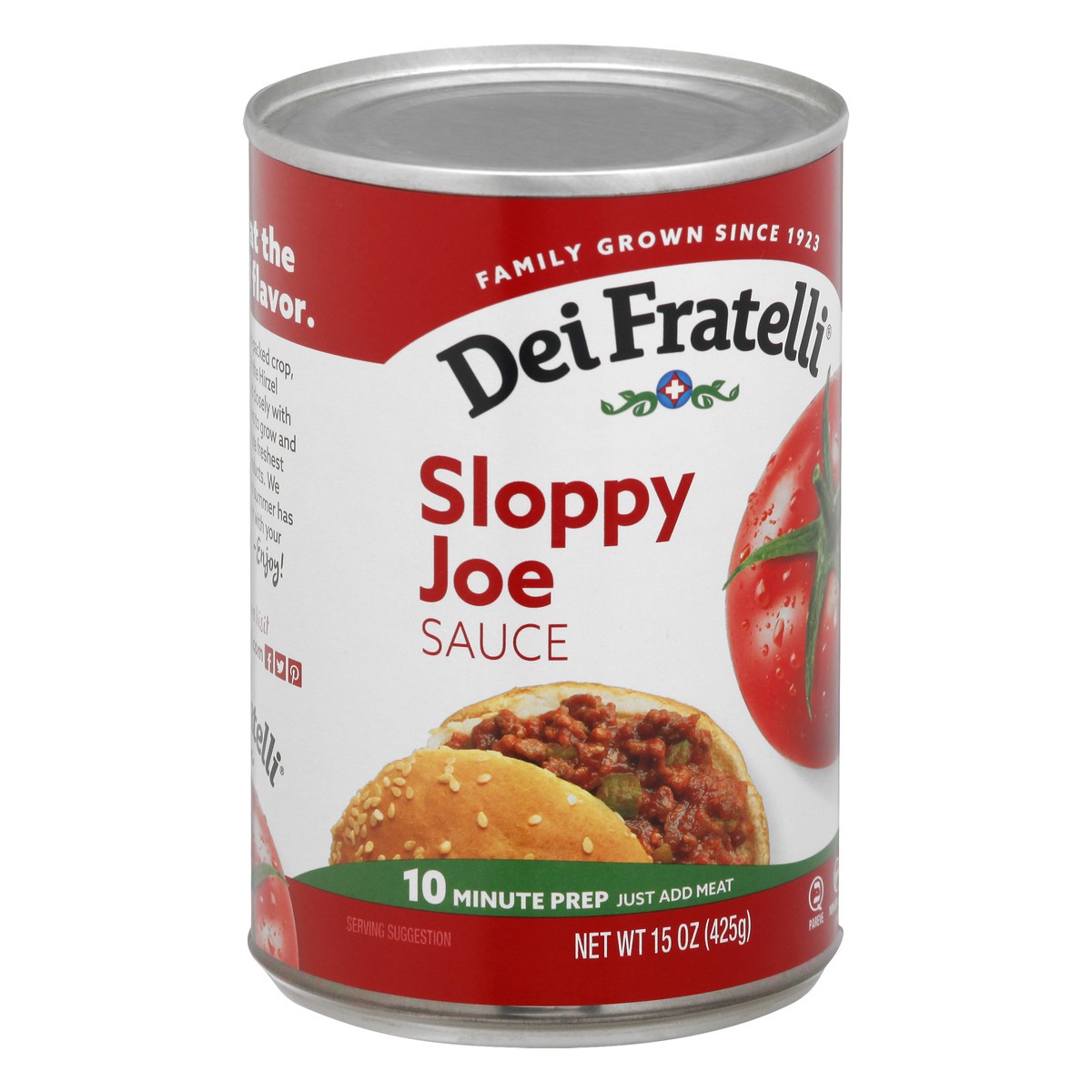 slide 7 of 13, Dei Fratelli Sauce Sloppy Joe, 15 oz