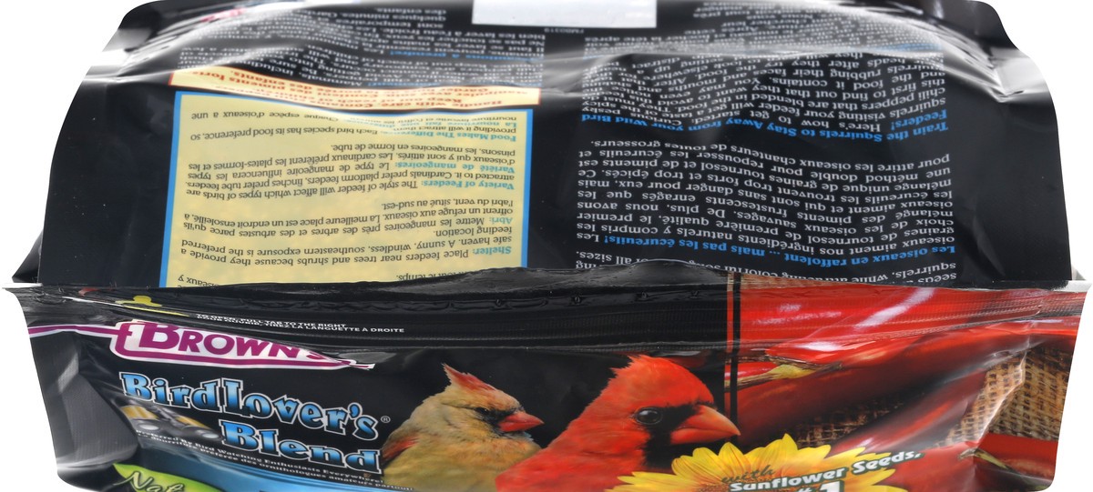 slide 4 of 12, Brown's Just Birds Birdlover's Blend 5 lb, 5 lb