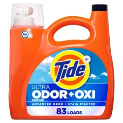 Tide Ultra Odor Defense Plus Oxi Liquid Laundry Detergent
