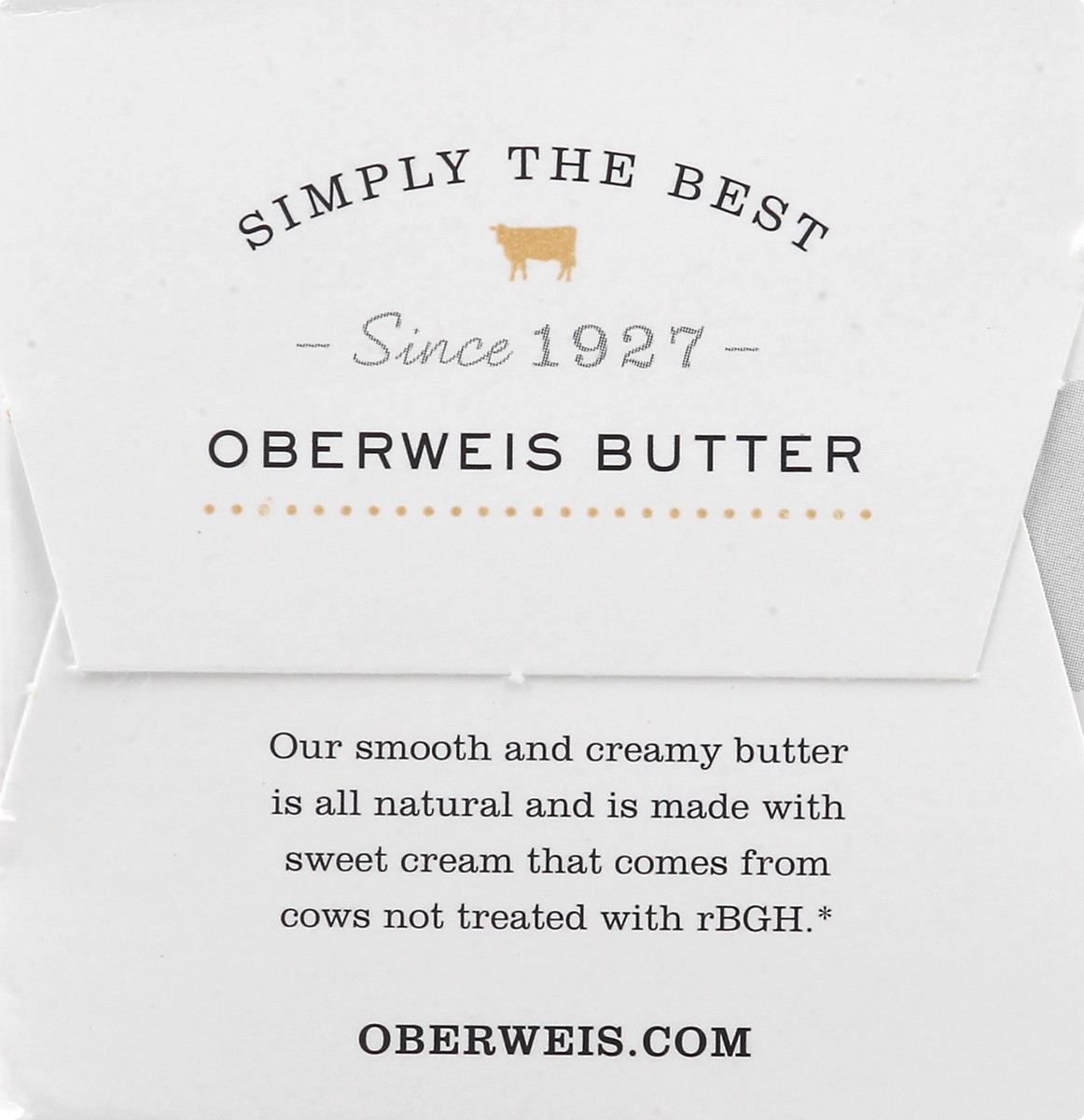 slide 13 of 13, Oberweis Unsalted Sweet Cream Butter 4 ea, 4 ct
