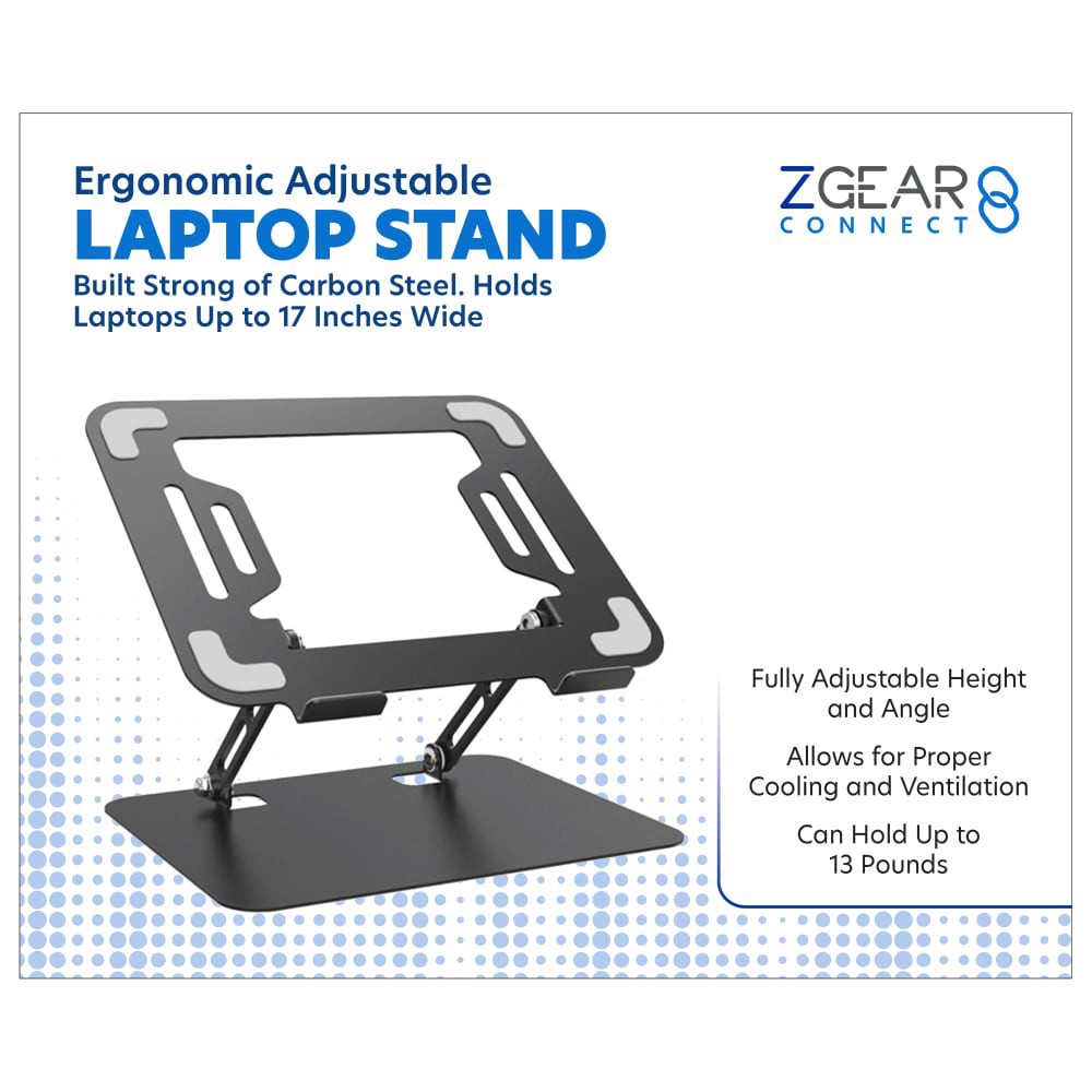 slide 1 of 1, ZGear Desktop Laptop Stand, 1 ct
