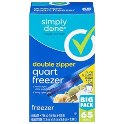 Simply Done Freezer Bag Quart
