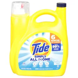 Tide Simply All in One Refreshing Breeze Detergent 151 fl oz
