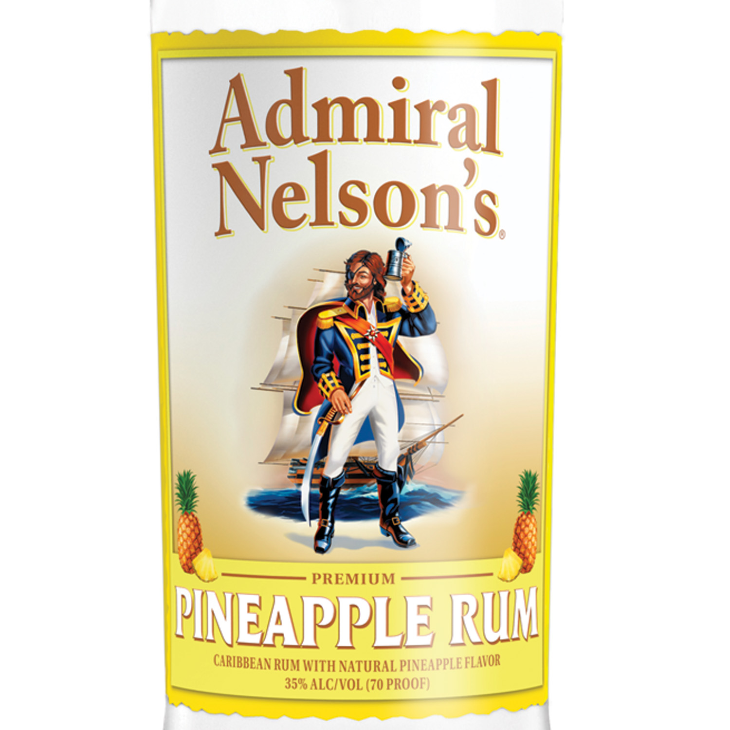 slide 2 of 2, Admiral Nelson's Pineapple, 750 ml, 750 ml