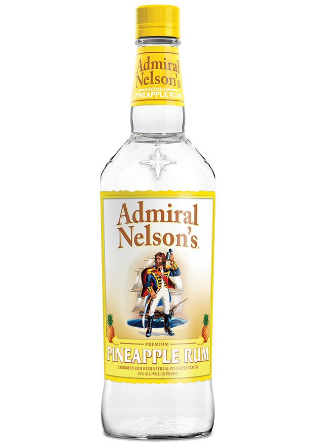 slide 1 of 1, Admiral Nelson's Pineapple Rum, 750 ml