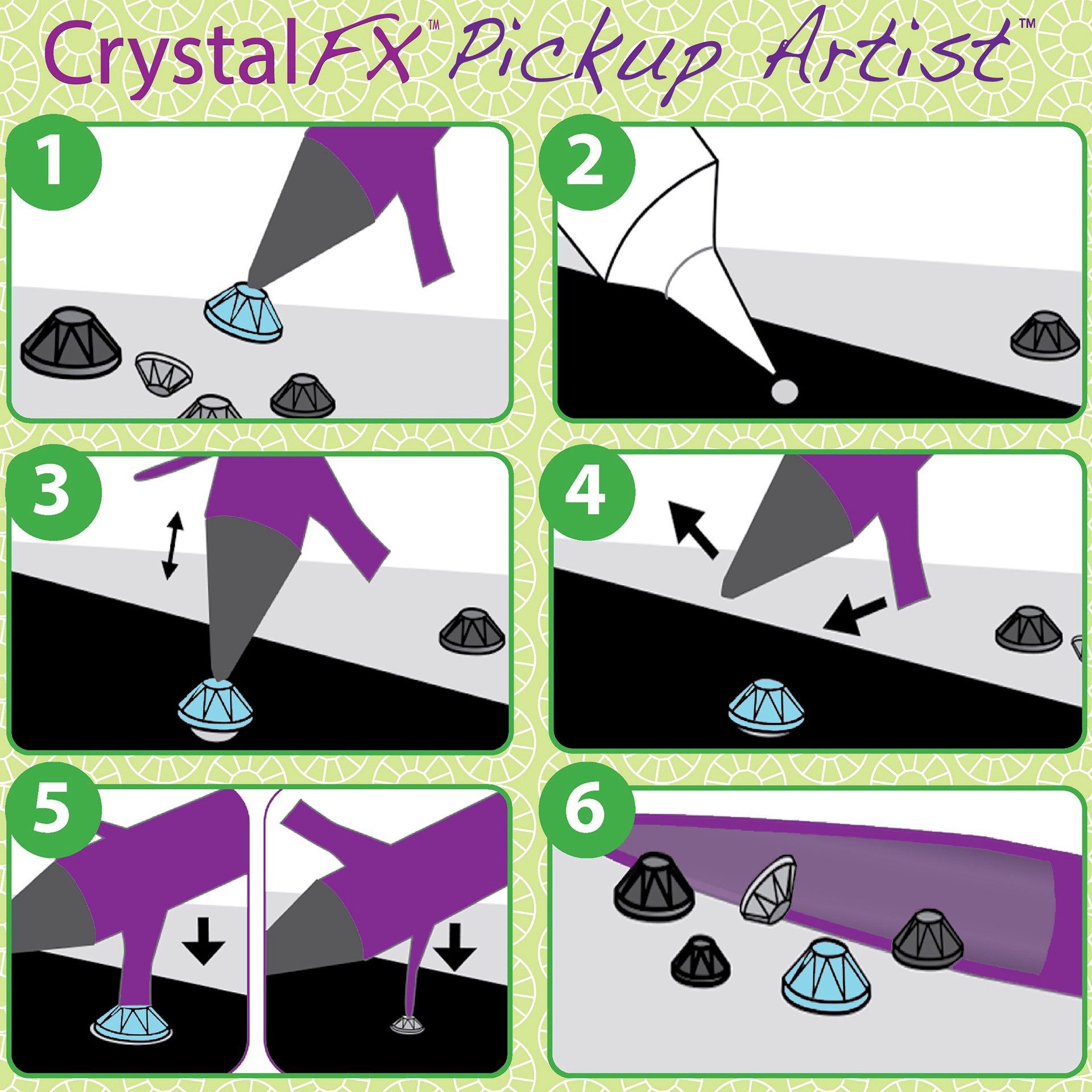 slide 5 of 6, The Beadsmith Crystalfx Pickup Artist Replacement Tips, 2ct., 2 ct