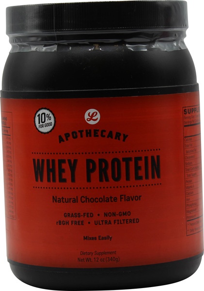 slide 1 of 1, Lucky's Market Whey Protein Chocolate, 12 oz